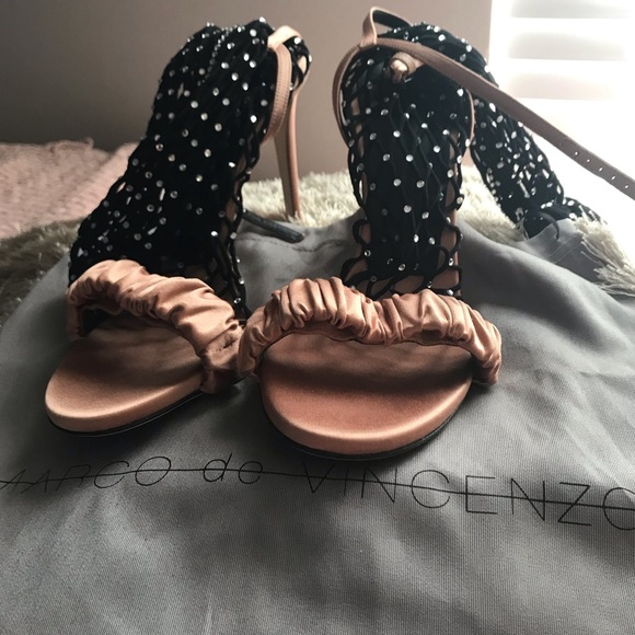 Marco de Vincenzo Crystal Sandals - Picture 3 of 8